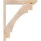 Ekena Millwork Merced Slat Smooth Outlooker, Douglas Fir, 5 1/2"W x 30"D x 36"H OUT06X30X36MRC06SDF - alternate 2